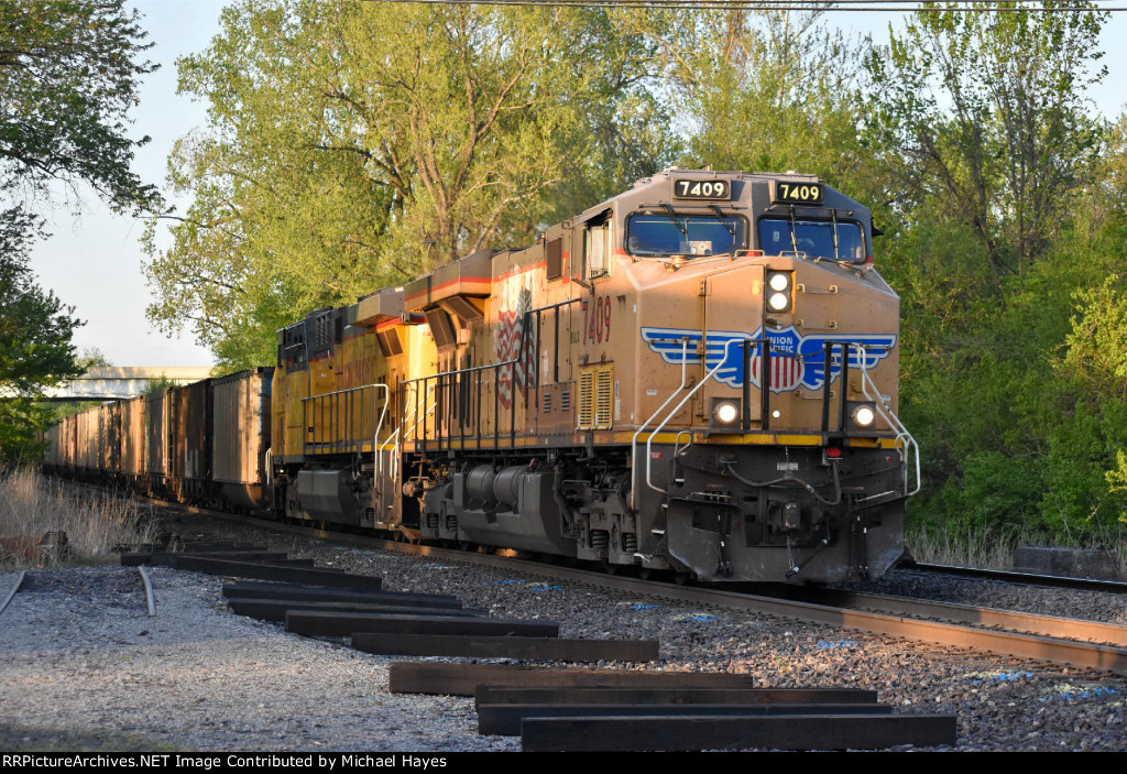 UP Coal Train at Dupo IL